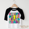 Second Grade Lightning Bolt Back To School Shirt - School Shirt by Madi Moosh