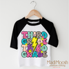 Third Grade Lightning Bolt Back To School Shirt - School Shirt by Madi Moosh