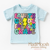 Fourth Grade Lightning Bolt Back To School Shirt - School Shirt by Madi Moosh