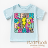 5th Grade Lightning Bolt Back To School Shirt - School Shirt by Madi Moosh