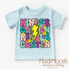 Kindergarten Lightning Bolt Back To School Shirt - School Shirt by Madi Moosh