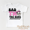 Bad Two The Bone Birthday Shirt - Halloween Shirt by Madi Moosh