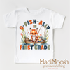 O-Fish-Ally In First Grade School Shirt - Back To School Shirt by Madi Moosh