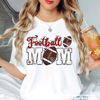 Football Mom Tee - Printed On Comfort Colors by Madi Moosh