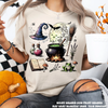 Halloween Witch Tee - Printed On Comfort Colors by Madi Moosh