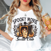 Spooky Movie Social Club Halloween Tee - Printed On Comfort Color by Madi Moosh