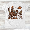 Cowgirl Sunset Western Tee - Printed On Comfort Colors by Madi Moosh