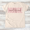 Certified Nurse Tee - Printed On Comfort Colors by Madi Moosh
