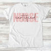 Certified Nurse Tee - Printed On Comfort Colors by Madi Moosh