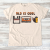 Retro Old School Geek Electronics Tee - Printed On Comfort Colors by Madi Moosh