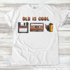 Retro Old School Geek Electronics Tee - Printed On Comfort Colors by Madi Moosh