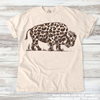 Leopard Print Buffalo Western Tee - Printed On Comfort Colors by Madi Moosh