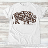 Leopard Print Buffalo Western Tee - Printed On Comfort Colors by Madi Moosh