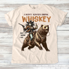 Retro Cowgirl Shirt I Don't Always Drink Whiskey Tee - Printed On Comfort Colors by Madi Moosh