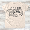 Nurse RN Nursing Student Tee - Printed On Comfort Colors by Madi Moosh