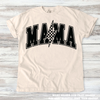 Mama Lighting Bolt Mom Shirt - Printed On Comfort Colors by Madi Moosh