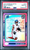Graded 2024 Panini Donruss Optic Malik Nabers #271 Pink Rookie RC Football Card PSA 10 Gem Mint by Hall of Fame Sports Memorabilia