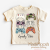 Spooky Vibes Video Game Shirt - Halloween Shirt by Madi Moosh