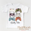 Spooky Vibes Video Game Shirt - Halloween Shirt by Madi Moosh