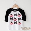 Cute Halloween Pumpkins And Bows Shirt - Halloween Shirt by Madi Moosh