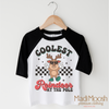 Coolest Reindeer At The Pole Christmas Shirt - Christmas Tee by Madi Moosh