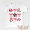 Cowgirl Country Bows And Boots Shirt - Cowgirl Tee by Madi Moosh