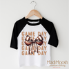 Football and Bows Game Day Shirt - Football Tee by Madi Moosh