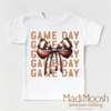 Football and Bows Game Day Shirt - Football Tee by Madi Moosh