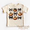 Pumpkin And Bows Fall Shirt - Halloween Tee by Madi Moosh