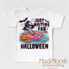 Just Waiting For Halloween Shirt - Funny Halloween Tee by Madi Moosh