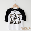 Witch Hats And Bows Spooky Shirt - Halloween Tee by Madi Moosh