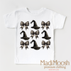 Witch Hats And Bows Spooky Shirt - Halloween Tee by Madi Moosh
