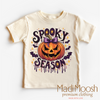 Spooky Season Pumpkin Shirt - Halloween Shirt by Madi Moosh