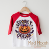 Spooky Season Pumpkin Shirt - Halloween Shirt by Madi Moosh