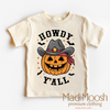 Howdy Y'all Fall Pumpkin Shirt - Halloween Tee by Madi Moosh