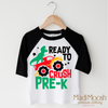 I'm Ready To Crush Pre-K Dinosaur Monster Truck Shirt - Back To School Tee by Madi Moosh