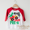 I'm Ready To Crush Pre-K Dinosaur Monster Truck Shirt - Back To School Tee by Madi Moosh