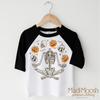Juggling Skeleton Halloween Shirt - Halloween Tee by Madi Moosh