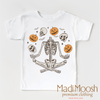 Juggling Skeleton Halloween Shirt - Halloween Tee by Madi Moosh