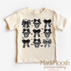 Skulls And Bows Halloween Shirt - Halloween Tee by Madi Moosh