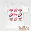 Football And Bows Shirt - Football Tee by Madi Moosh