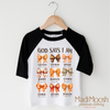 God Says I Am Christian Fall Shirt - Fall Tee by Madi Moosh