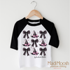 Witch Hats And Bows Halloween Shirt - Halloween Tee by Madi Moosh