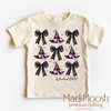 Witch Hats And Bows Halloween Shirt - Halloween Tee by Madi Moosh