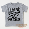 Flying Into Preschool Back To School Shirt - School Shirt by Madi Moosh