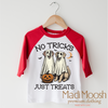 No Tricks Just Treats Halloween Shirt - Cute Halloween Tee by Madi Moosh