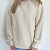 Moonbeam Oversized Corded Crew by Ivy + Cloth