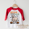 Moo I Mean Boo Retro Halloween Shirt - Country Halloween Tee by Madi Moosh