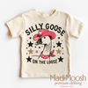 Silly Goose On The Loose Shirt - Cute Western Tee by Madi Moosh