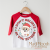 I Don't Believe In You Either Christmas Shirt - Cute Christmas Tee by Madi Moosh